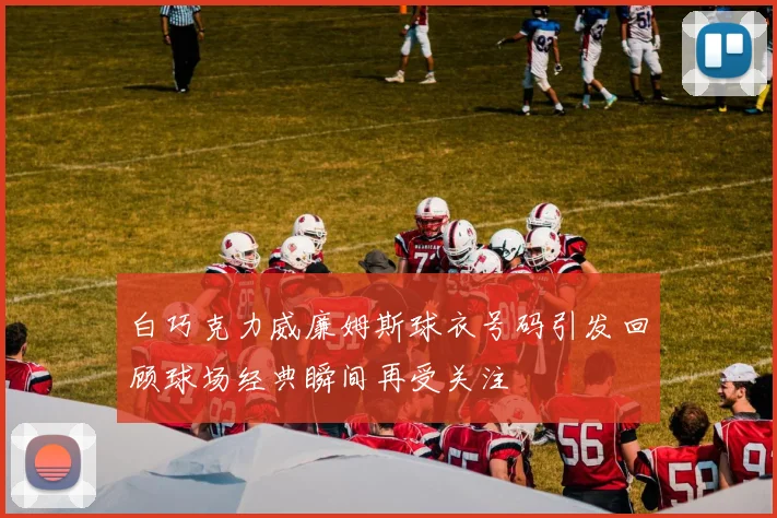 白巧克力威廉姆斯球衣号码引发回顾球场经典瞬间再受关注