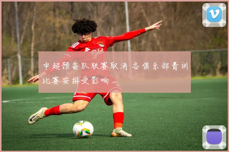 中超预备队联赛取消 各俱乐部青训比赛安排受影响